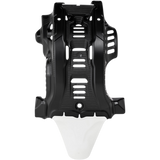 ACERBIS SKID PLATE HUS Black/White 20 Front - Driven Powersports