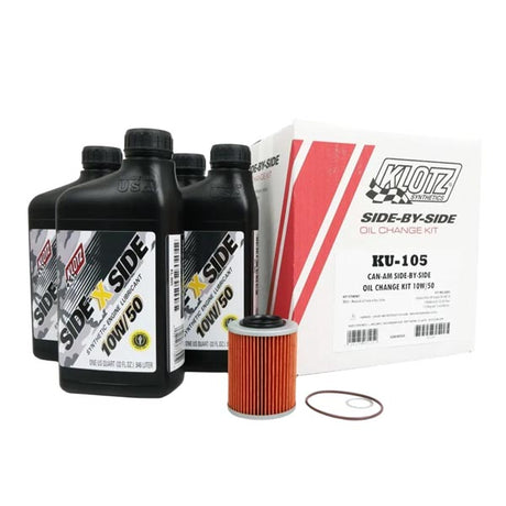 Klotz Side-by-Side Oil Change Kit 10W-50 (KU-105) - Driven Powersports