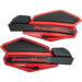 POWERMADD STAR SERIES HANDGUARDS Red/Black Front - Driven Powersports