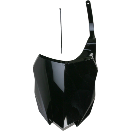 ACERBIS FRONT # PLATE- KX250F/450F:13-13 Black Front - Driven Powersports