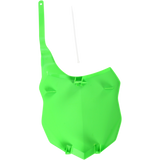 ACERBIS FRONT # PLATE- KX250F/450F:13-13 Green Back - Driven Powersports