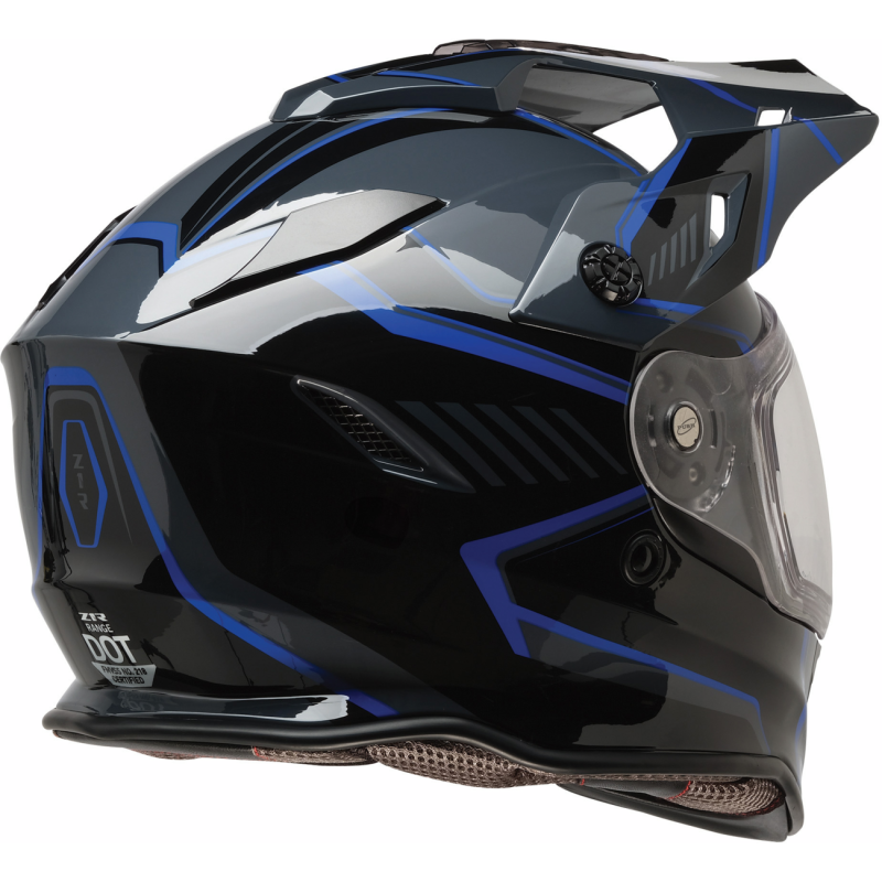 Z1R RANGE 2.0 VOYAGER Black/Blue Right Side - Driven Powersports