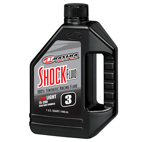 MAXIMA RACING OILS SYNTHETIC SHOCK OIL LITE 3WT. EA Of 12 (50-57901-1) - Driven Powersports