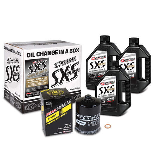 MAXIMA RACING OILS SXS QUICK CHANGE OIL KIT (90-189013) - Driven Powersports