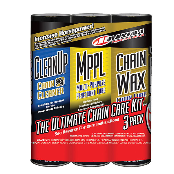 MAXIMA RACING OILS CHAIN WAX ULTIMATE COMBO KIT PK Of 4 (70-749203-1) - Driven Powersports