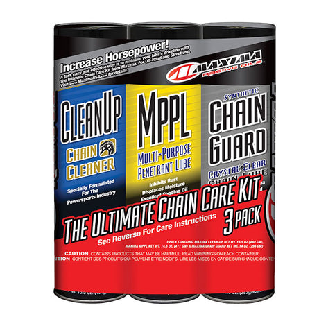MAXIMA RACING OILS SYNTHETIC CHAINGARD COMBO KIT PK Of 4 (70-779203-1) - Driven Powersports
