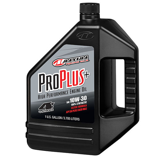 MAXIMA RACING OILS PRO PLUS+ SYNTHETIC 4-STROKE ENGINE OIL EA Of 4 (30-019128-1) - Driven Powersports