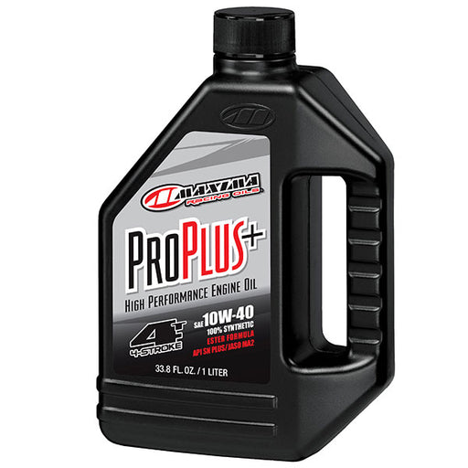 MAXIMA RACING OILS PRO PLUS+ SYNTHETIC 4-STROKE ENGINE OIL EA Of 12 (30-02901-1) - Driven Powersports