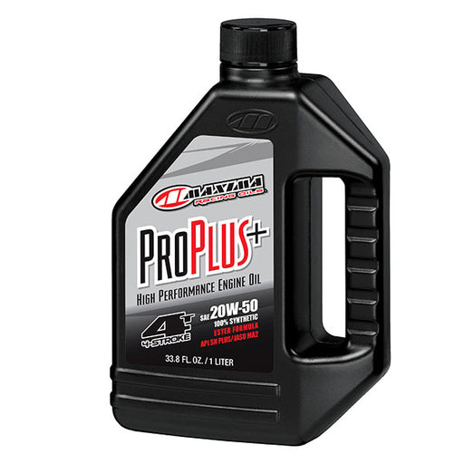 MAXIMA RACING OILS PRO PLUS+ SYNTHETIC 4-STROKE ENGINE OIL EA Of 12 (30-03901-1) - Driven Powersports