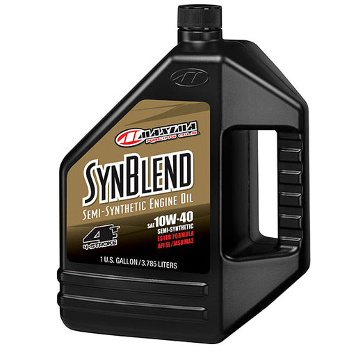MAXIMA RACING OILS SYNTHETIC BLEND ESTER 4-STROKE ENGINE OIL EA Of 4 (349128B-1) - Driven Powersports