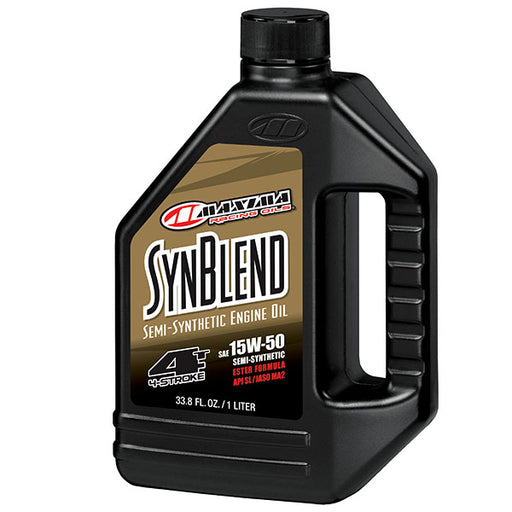 MAXIMA RACING OILS SYNTHETIC BLEND ESTER 4-STROKE ENGINE OIL EA Of 12 (30-36901B-1) - Driven Powersports