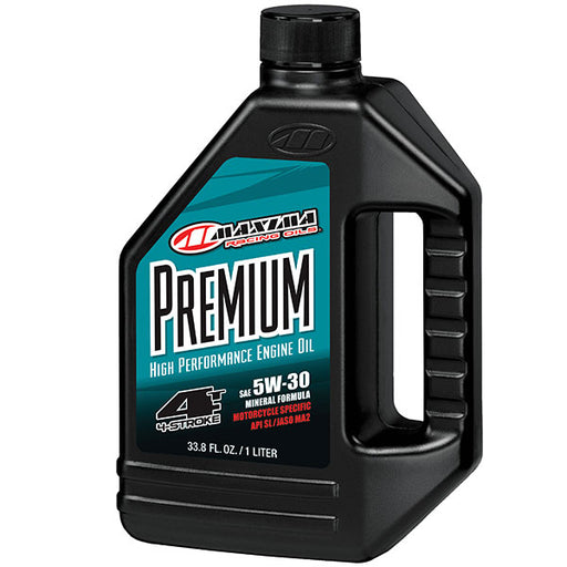 MAXIMA RACING OILS PREMIUM HIGH PERFORMANCE 4-STROKE ENGINE OIL EA Of 12 (39901-1) - Driven Powersports