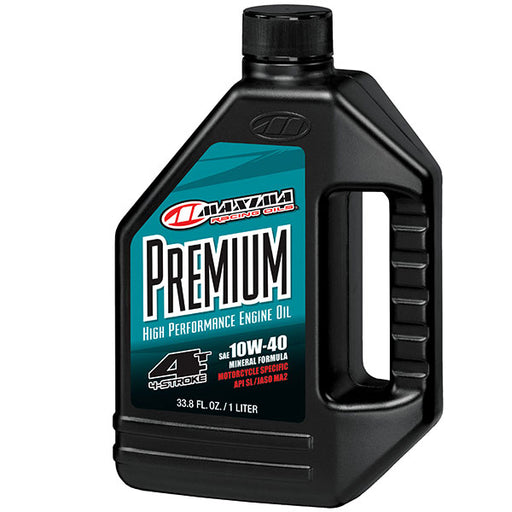 MAXIMA RACING OILS PREMIUM HIGH PERFORMANCE 4-STROKE ENGINE OIL EA Of 12 (34901-1) - Driven Powersports