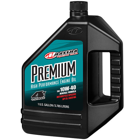 MAXIMA RACING OILS PREMIUM HIGH PERFORMANCE 4-STROKE ENGINE OIL EA Of 4 (349128-1) - Driven Powersports