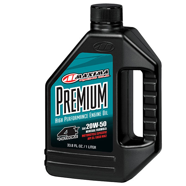 MAXIMA RACING OILS PREMIUM HIGH PERFORMANCE 4-STROKE ENGINE OIL EA Of 12 (35901-1) - Driven Powersports
