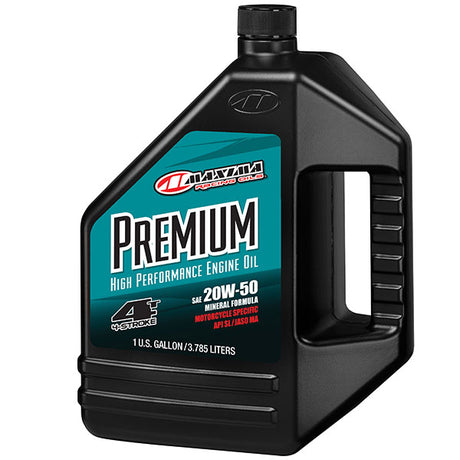 MAXIMA RACING OILS PREMIUM HIGH PERFORMANCE 4-STROKE ENGINE OIL EA Of 4 (359128-1) - Driven Powersports