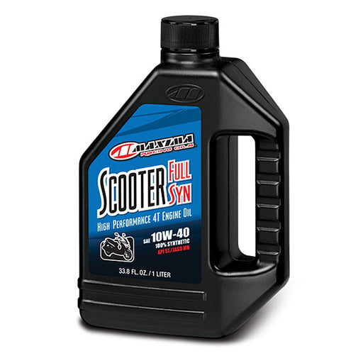 MAXIMA RACING OILS SCOOTER FULL SYNTHETIC 10W40 EA Of 12 (30-50901-1) - Driven Powersports