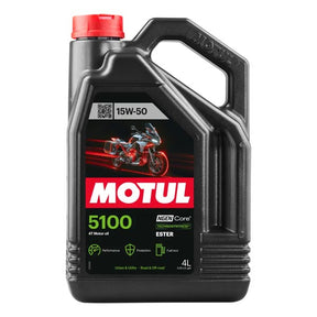 Motul 5100 15W-50 4T 15W50 4L - Driven Powersports
