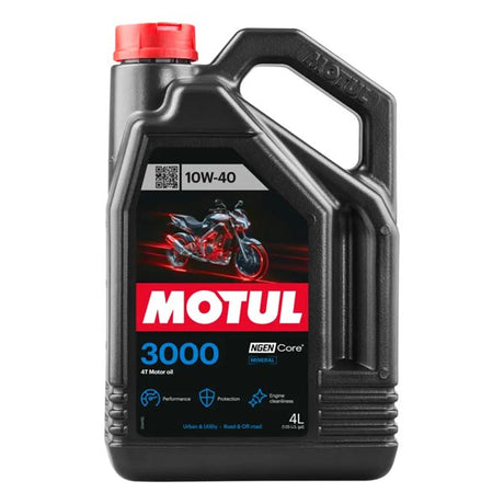Motul 3000 10W-40 4T 10W40 4L - Driven Powersports
