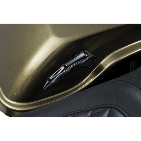 KURYAKYN LEVER S-BAG ZOMBIE PN 5191 Black Application Shot - Driven Powersports