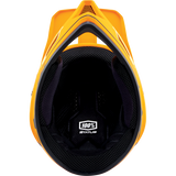 100% STATUS HELMET Topenga Orange/Black Bottom - Driven Powersports