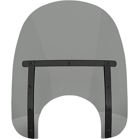 Memphis Slim Windshield Black Smoke Front - Driven Powersports