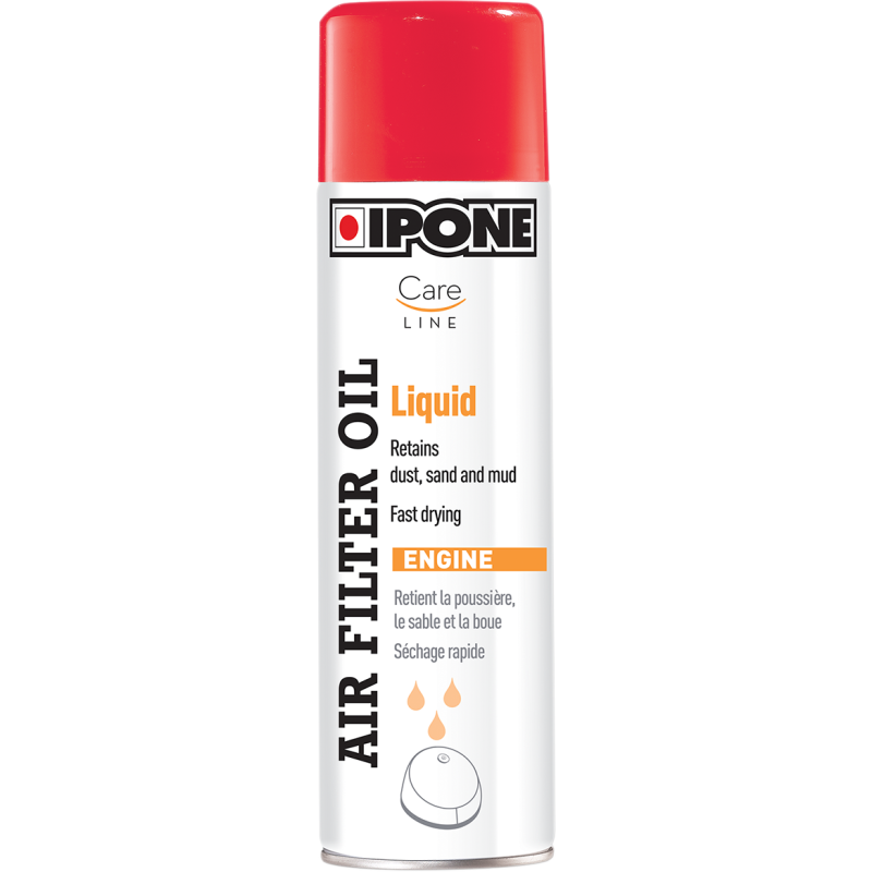 IPONE (CS/12) AIR FILTER OIL LIQUID 500ML Front - Driven Powersports