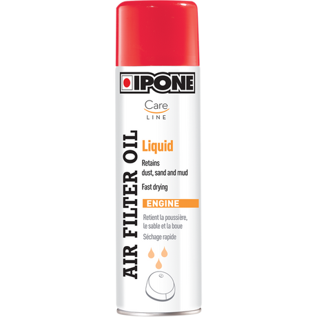 IPONE (CS/12) AIR FILTER OIL LIQUID 500ML Front - Driven Powersports
