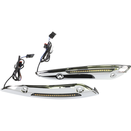 CUSTOM DYNAMICS TRIM W-SHLD FLTR Chrome Front - Driven Powersports