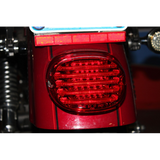 CUSTOM DYNAMICS 99-19 MODELS TAILIGHT LP WO/WND Red Application Shot - Driven Powersports
