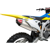 YOSHIMURA 18-23 RMZ450 SIGN RS-4 SO SS/AL/CF Application Shot - Driven Powersports