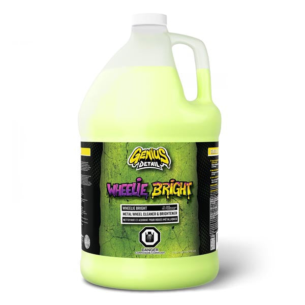 GENIUS DETAIL Wheelie Bright Metal Wheel Cleaner & Brightener 4L - Driven Powersports