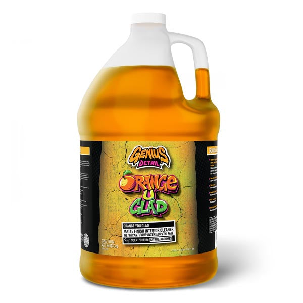 GENIUS DETAIL Orange U Glad Matte Finish Interior Cleaner 4L - Driven Powersports