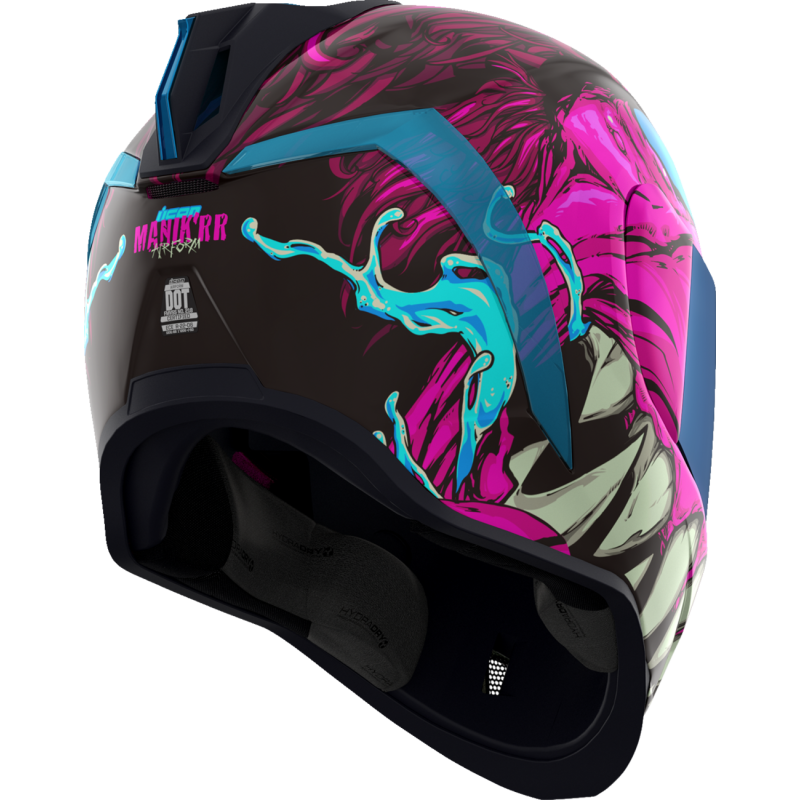 ICON HELMET AIRFORM MIPS MANIK'RR Pink Back - Driven Powersports