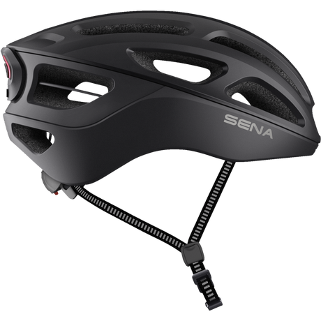 SENA CYCLING HELMET R1 EVO Matte Black Right Side - Driven Powersports