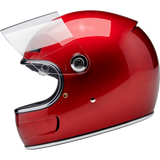 BILTWELL HELMET GRINGO SV Red Left Side - Driven Powersports