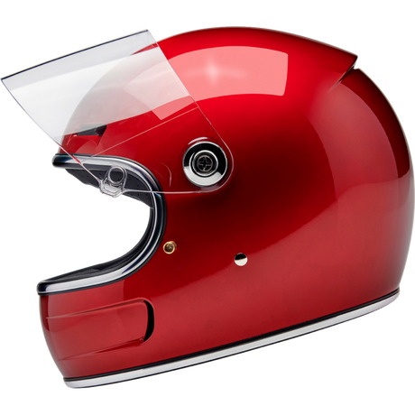 BILTWELL HELMET GRINGO SV Red Left Side - Driven Powersports