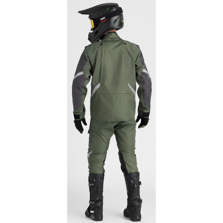 THOR JACKET TERRAIN Army/Charcoal Back - Driven Powersports