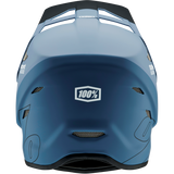 100% STATUS HELMET Drop/Steel Blue Back - Driven Powersports