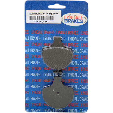 LYNDALL RACING BRAKES LLC BRAKE PAD FR XTRM 84-99 Front - Driven Powersports