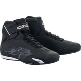 ALPINESTARS SHOE SEKTOR Black/White Front - Driven Powersports