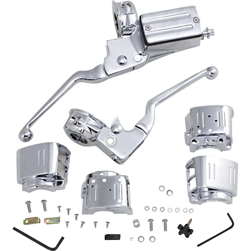 DRAG SPECIALTIES 84-95 D/DISC H/BAR CONTROL KIT 11/16" Front - Driven Powersports