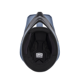 100% STATUS HELMET Drop/Steel Blue Bottom - Driven Powersports