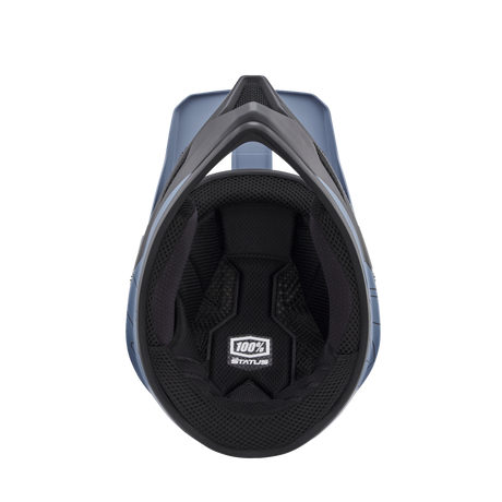 100% STATUS HELMET Drop/Steel Blue Bottom - Driven Powersports