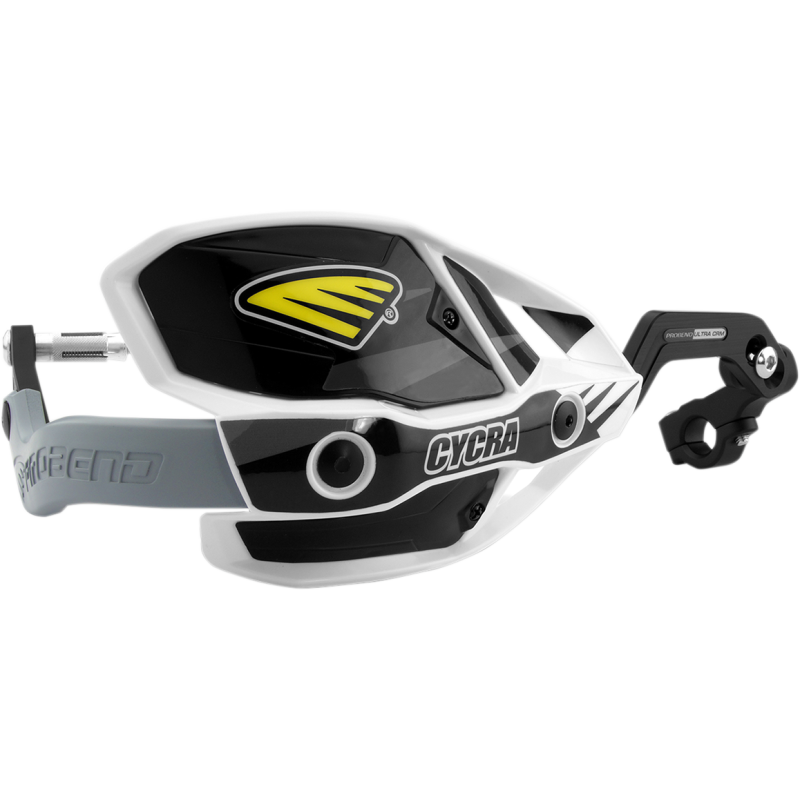 CYCRA GUARD HAND OS ULT White/Black 3/4 Front - Driven Powersports