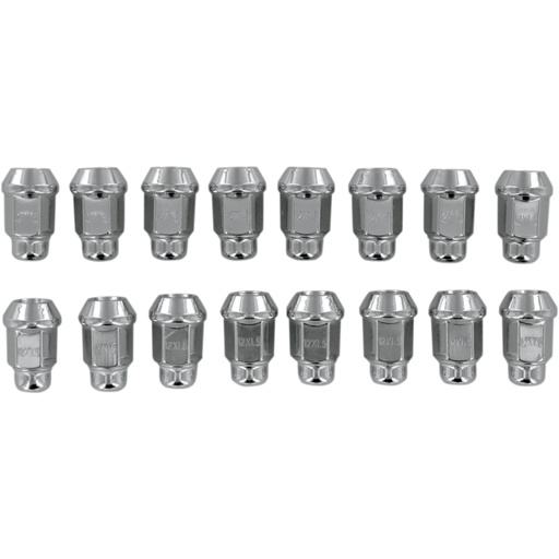 ITP 12mm X 1.5 CHROME LUG NUT TAPERED (16) 3/4 Front - Driven Powersports
