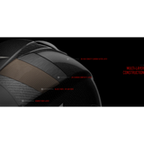 ALPINESTARS S-R10 SOLID HELMET WHT GLS/BLK Mint Front - Driven Powersports