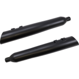 COBRA MUFFLER NH 4.5" FLH Black Steel Front - Driven Powersports