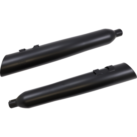 COBRA MUFFLER NH 4.5" FLH Black Steel Front - Driven Powersports