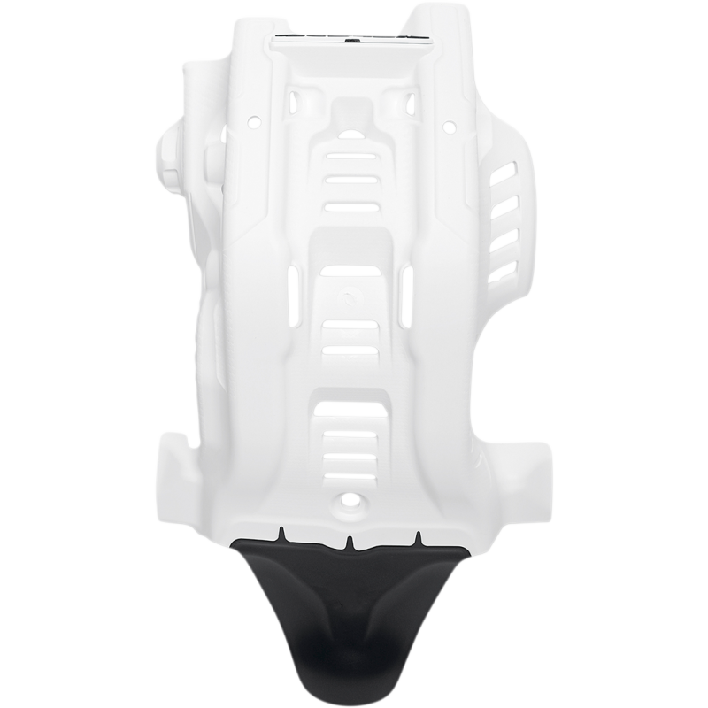 ACERBIS SKID PLATE HUS White 20/Black Front - Driven Powersports
